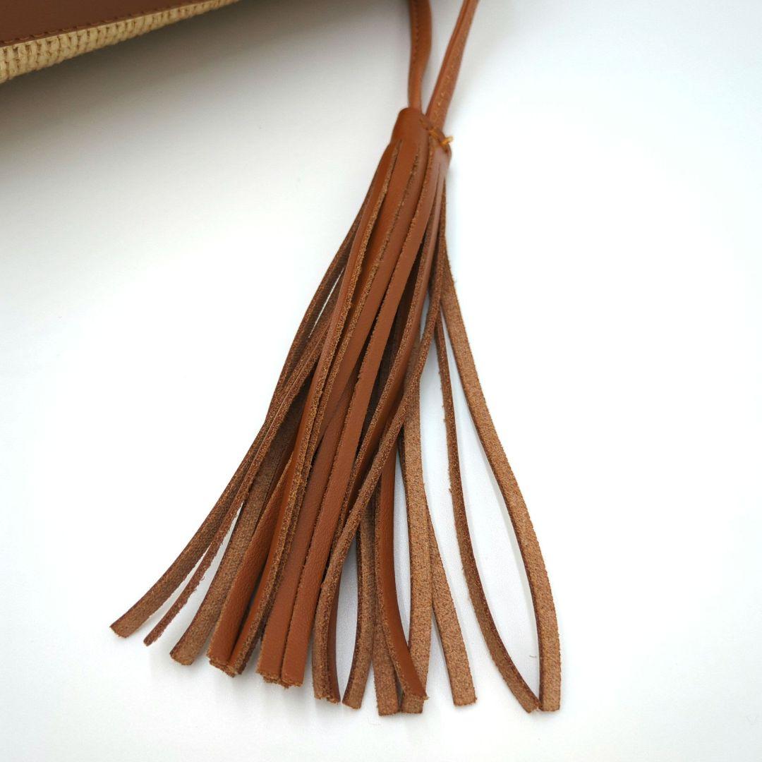 美品 クリスチャンヴィラ タッセル バケツ型 スタッズ付き 2way - メルカリ