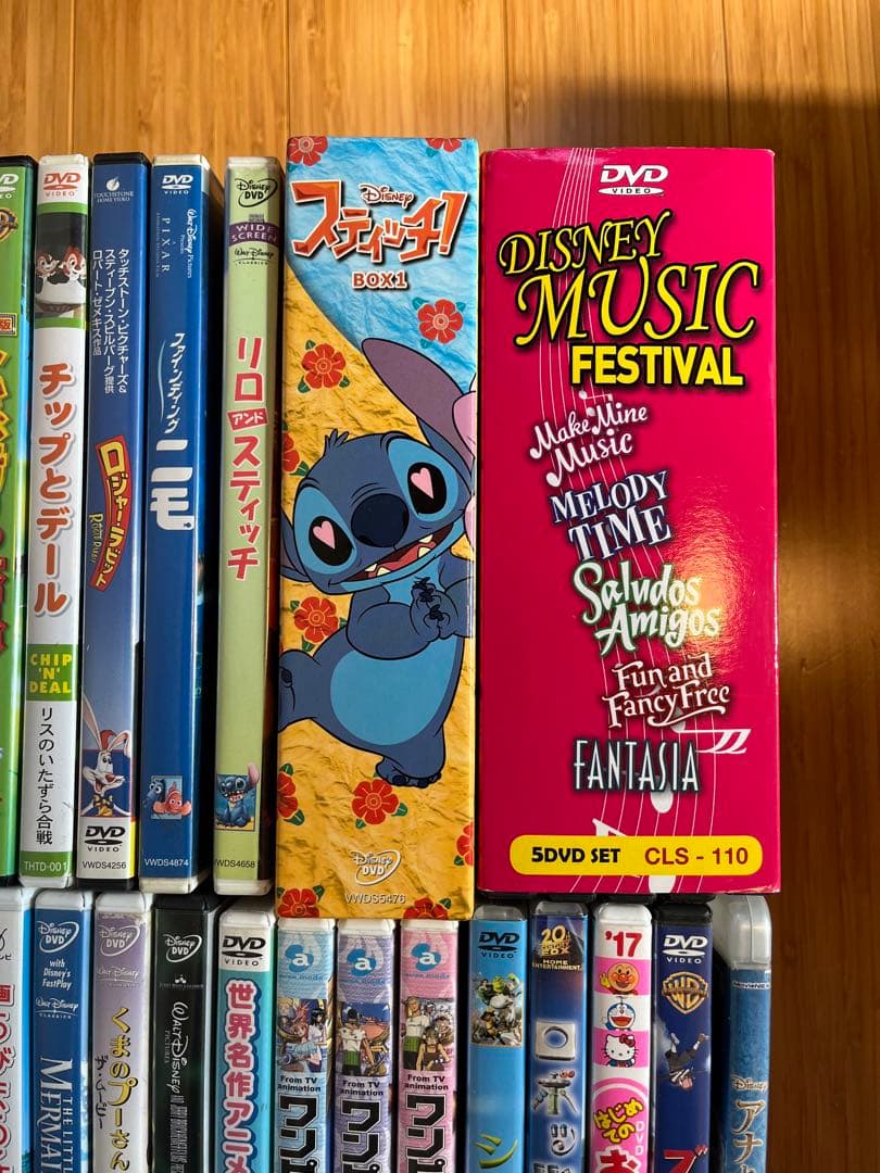 ディズニーなど子供向け DVD まとめ売り 約80枚セット 未検品 - メルカリ