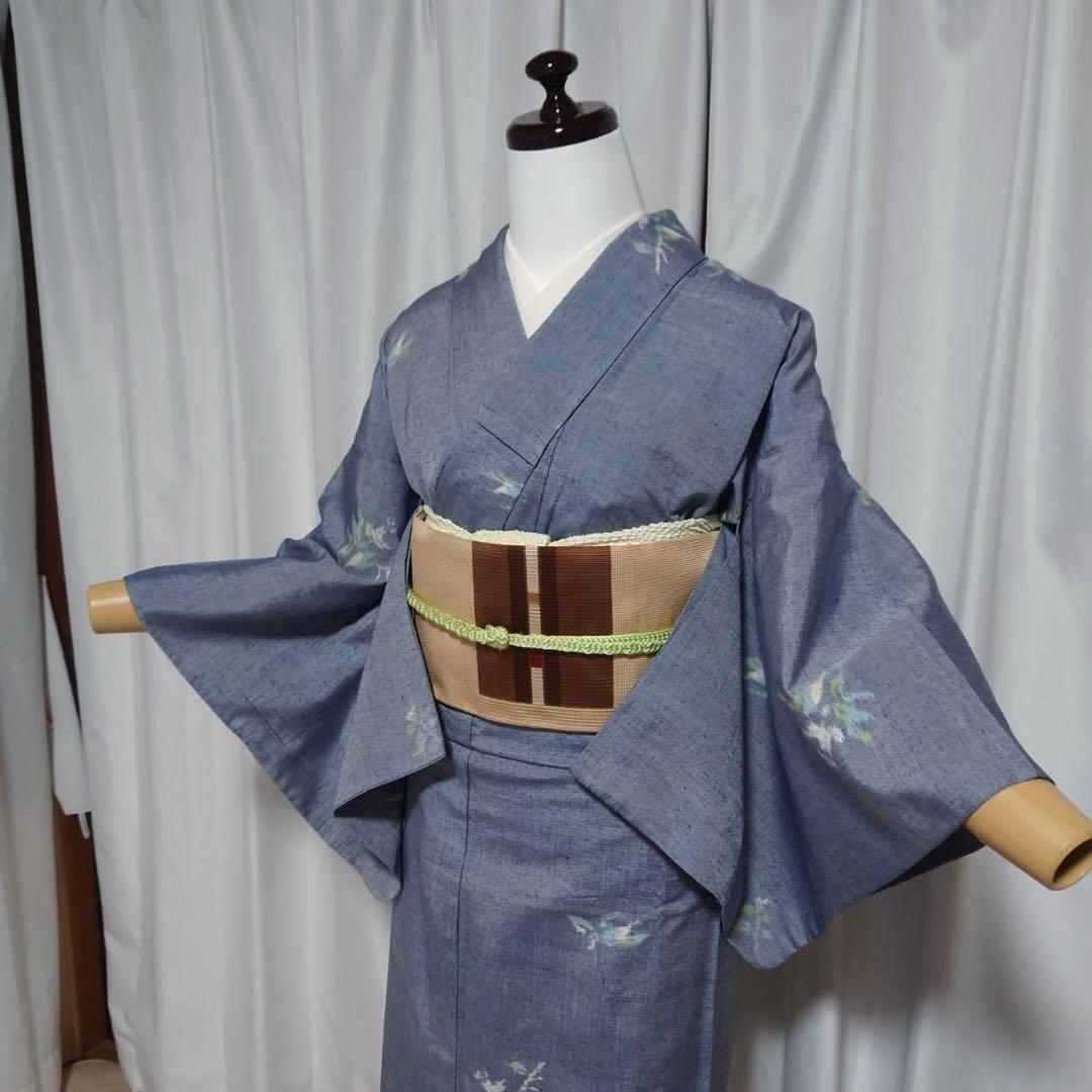 正絹 紬 十日町紬風 小紋 フルセット 4点 イ8 - メルカリ