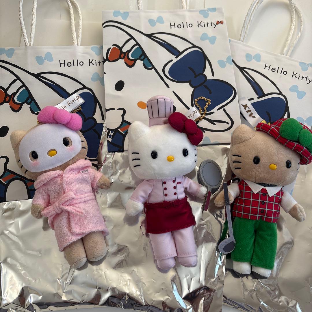 ハローキティ エクシブ オリジナルマスコットチャーム 3体セット