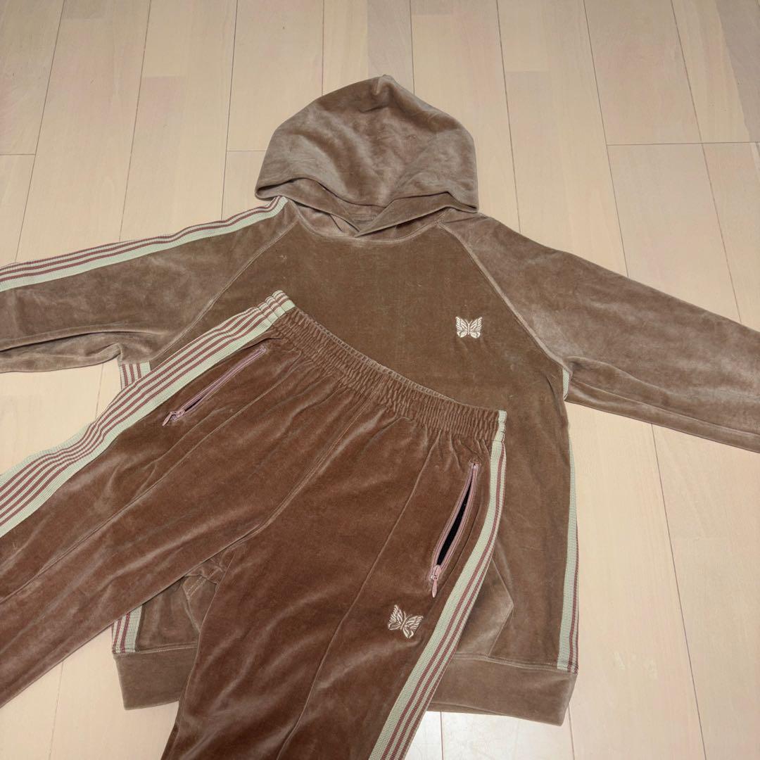 needles ベロアセットアップ 即日発送 Needles - Needles ベロア トラック セットアップの通販 by CYCLE