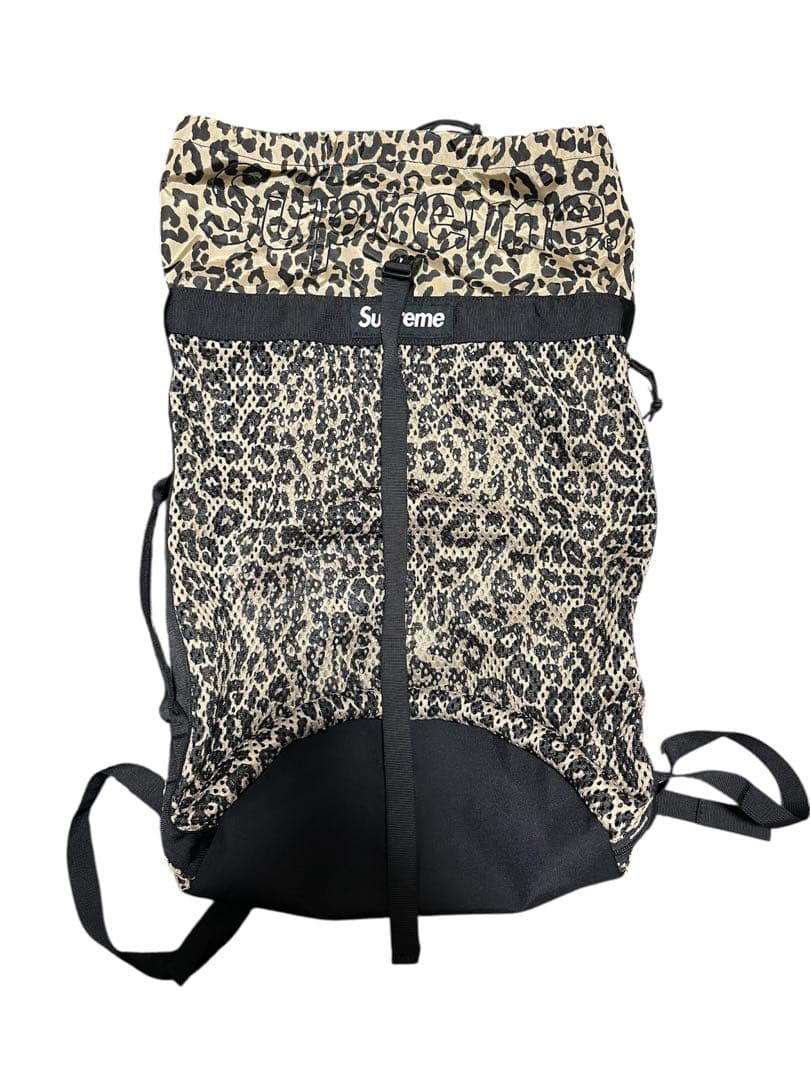 Supreme シュプリーム レオパード ヒョウ柄 メッシュバックパック