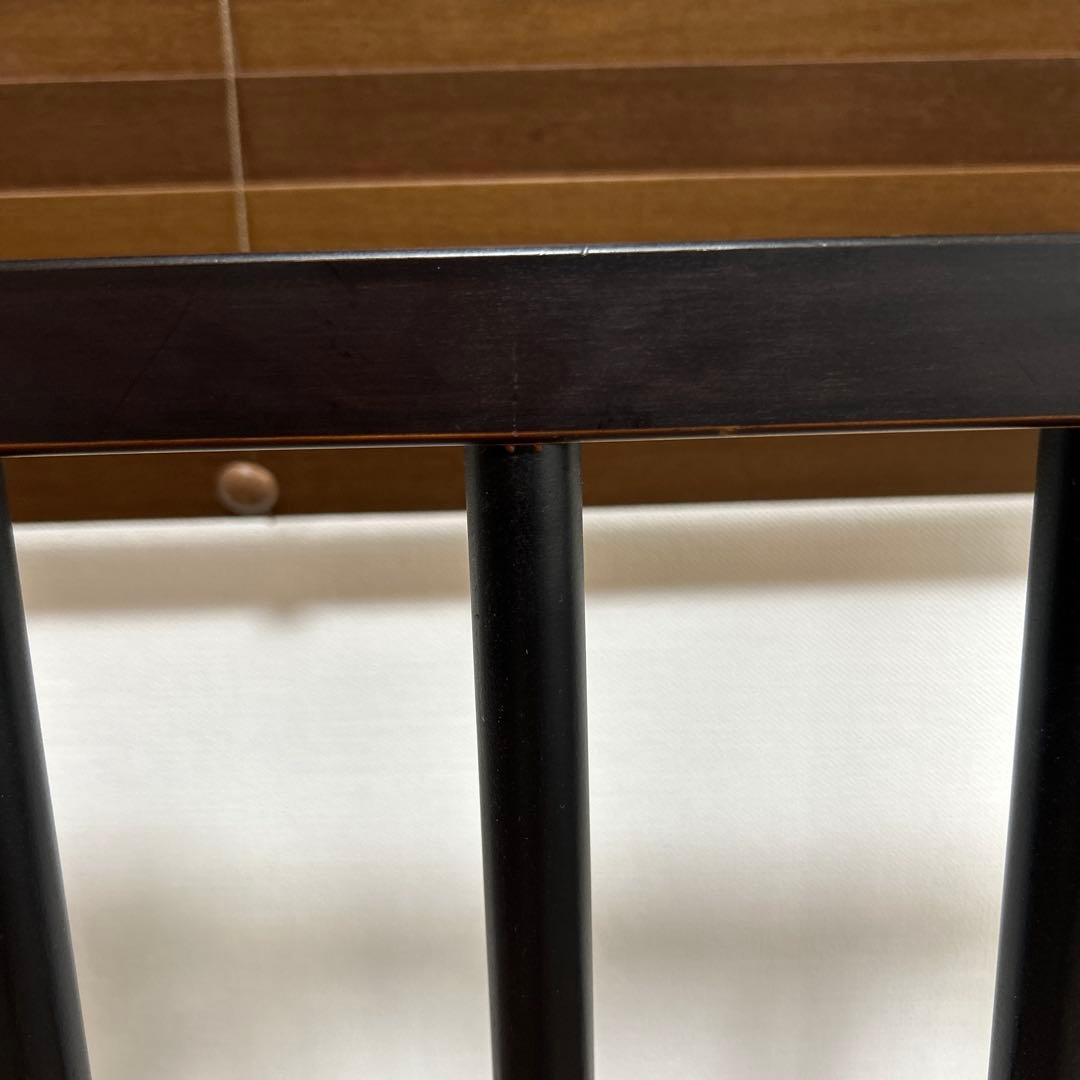 ワンタッチハイベッド クールミニ ダークブラウン 発送たのメル便送料込