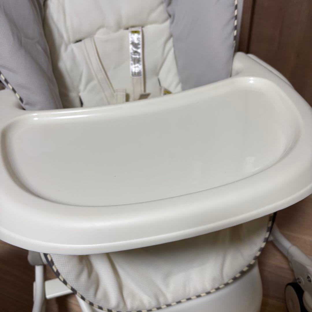 極美品✨コンビ ハイローチェア ネムリラ FF セサミグレー 手動