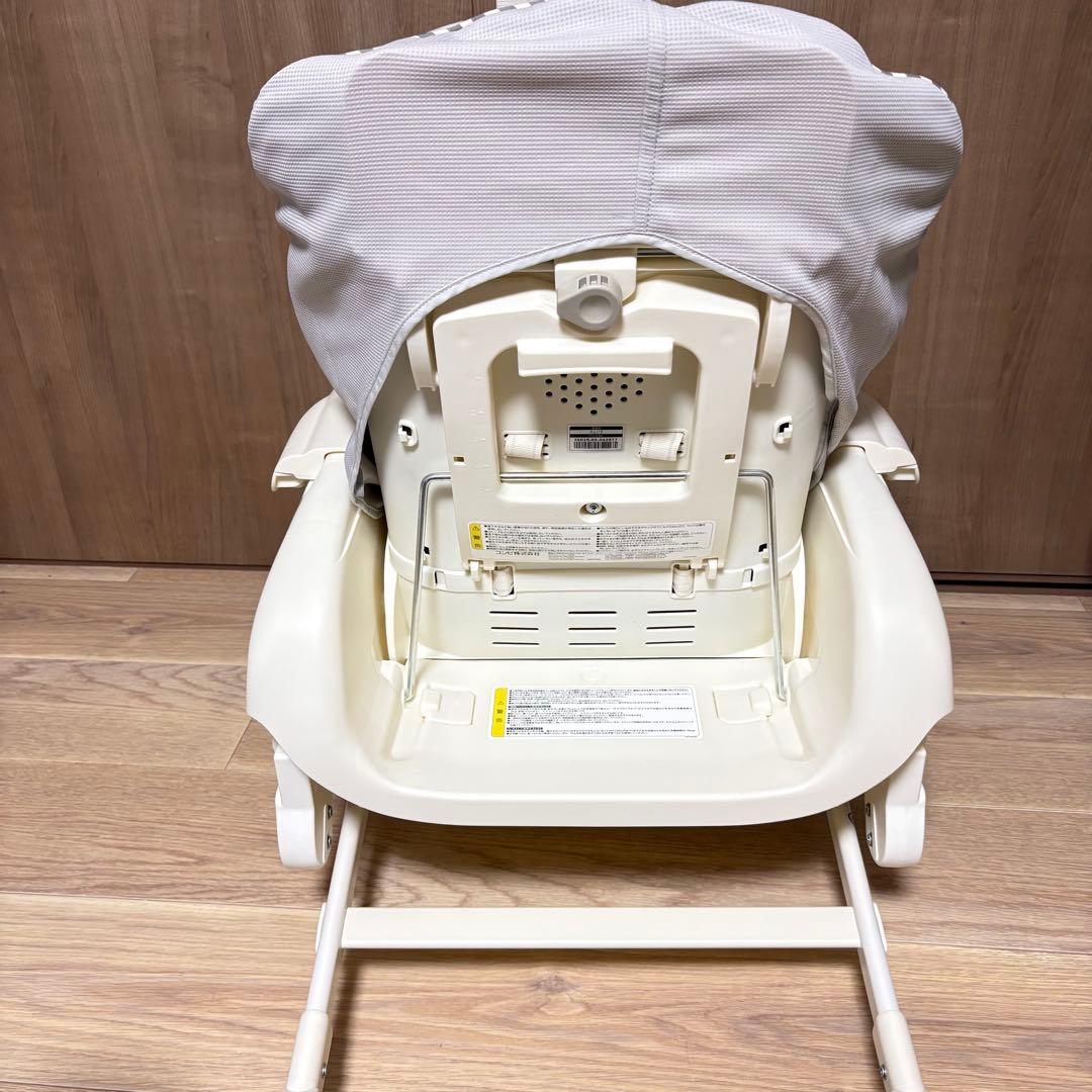 極美品✨コンビ ハイローチェア ネムリラ FF セサミグレー 手動