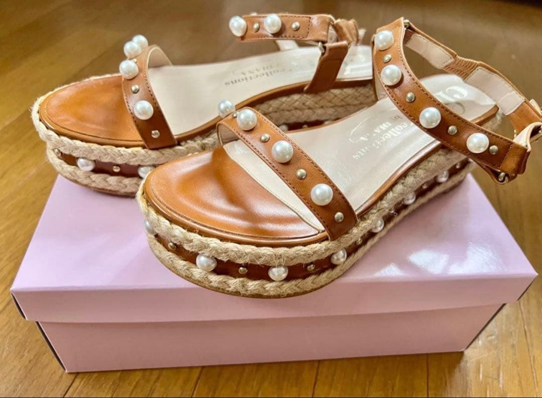 ダイアナ DIANA×chay パールサンダル - メルカリ