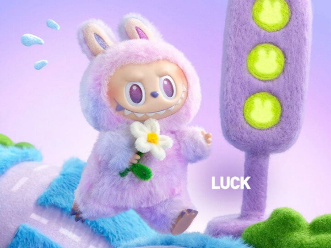 ラブブ Energy 紫 LUCK 正規品 - メルカリ