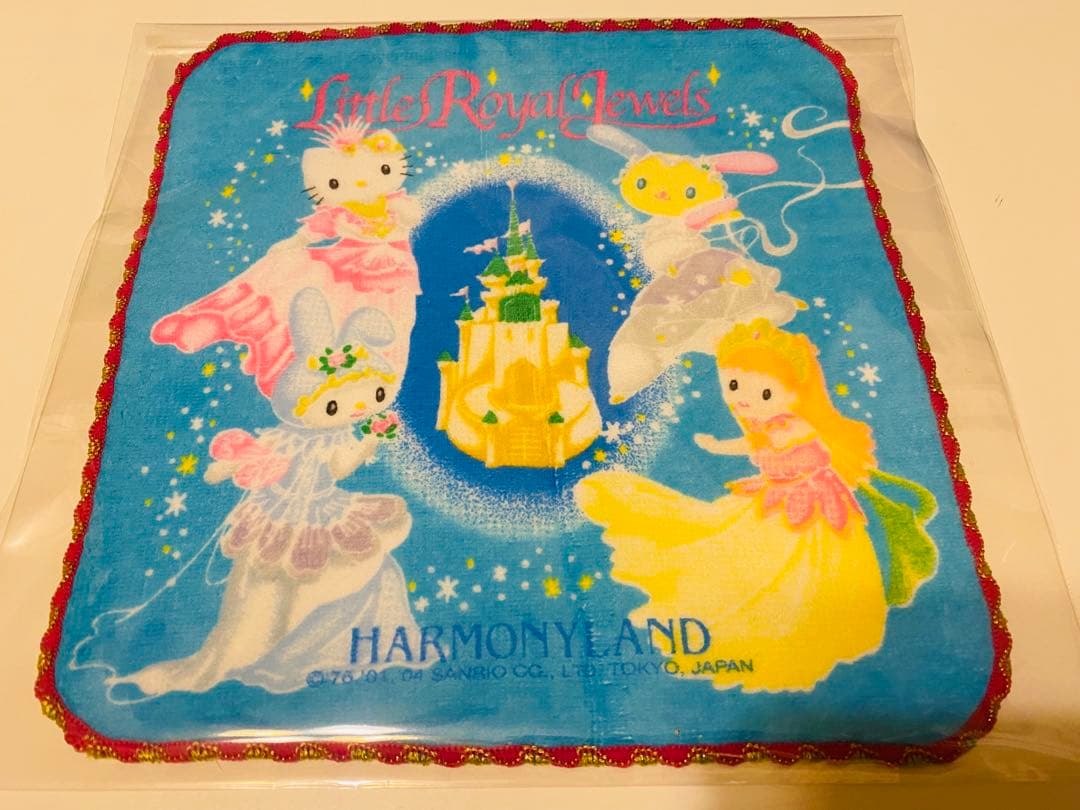 ③激レア❗️平成レトロ！Hello Kittyハーモニーランド限定タオル！ 平成レトロ 2000年製 キティ バスタオルA 未使用品｜Yahoo!フリマ（旧