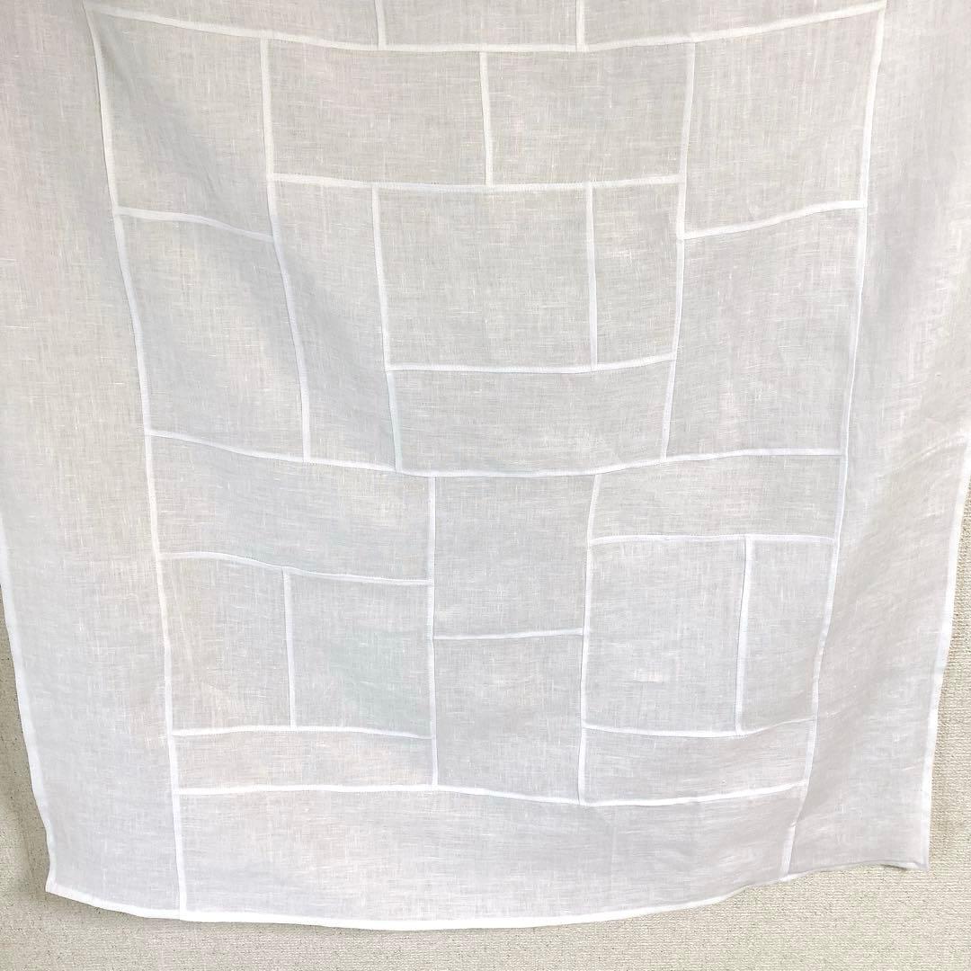 低 価格 通販ハンドメイド・手芸 - ポジャギ 150×80 ホワイトリネン No.195