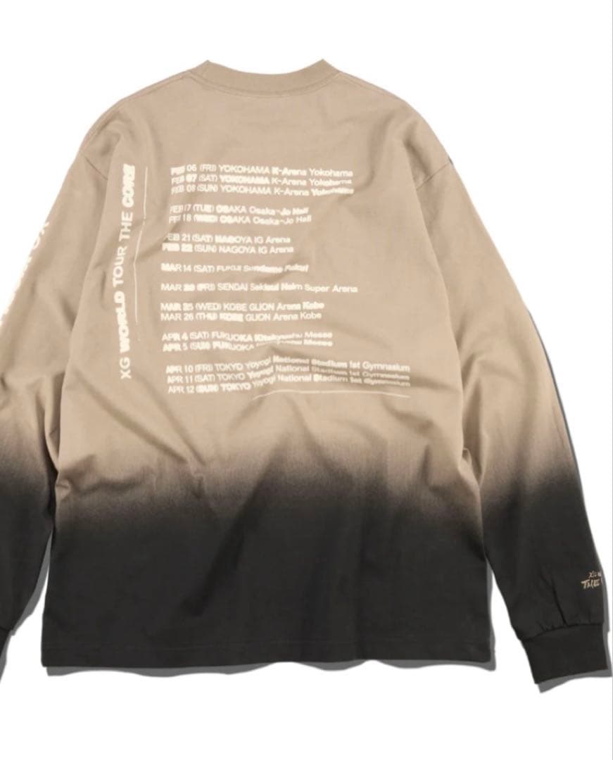 XG THE CORE GREIGE ロングスリーブTシャツ Lサイズ - メルカリ
