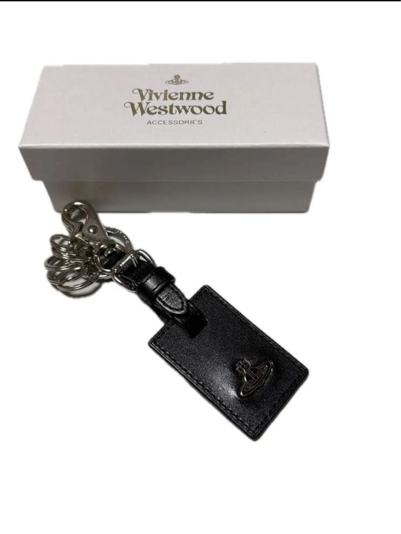 新品ヴィヴィアンウエストウッド ★キーリング キーホルダー ブラック ヴィヴィアン ウエストウッド Vivienne Westwood Vivienne Westwood