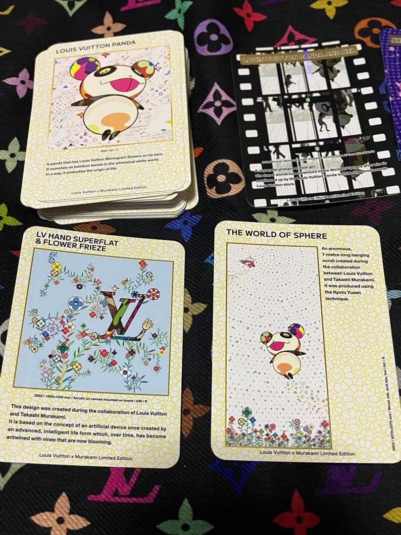 ルイヴィトン 村上隆 コラボ トレカ 非売品 LV カード 50枚セット