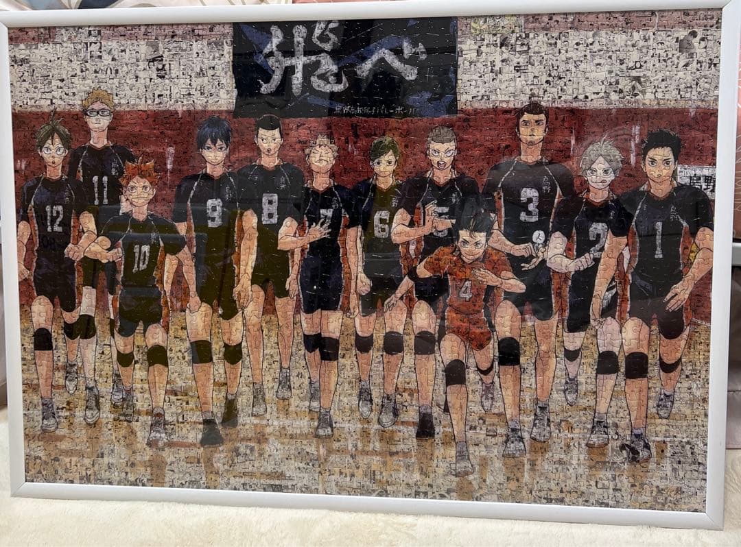 ハイキュー ジグソーパズル モザイクアートパズル 1000ピース 完成品