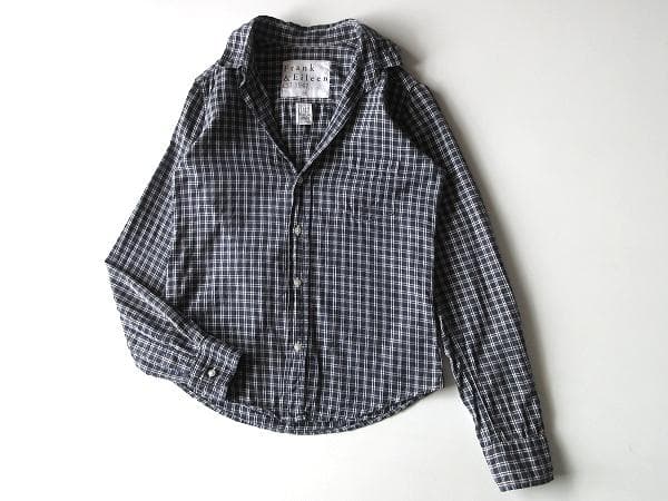 USA製 Frank&Eileen BARRY チェックシャツ XS - メルカリ