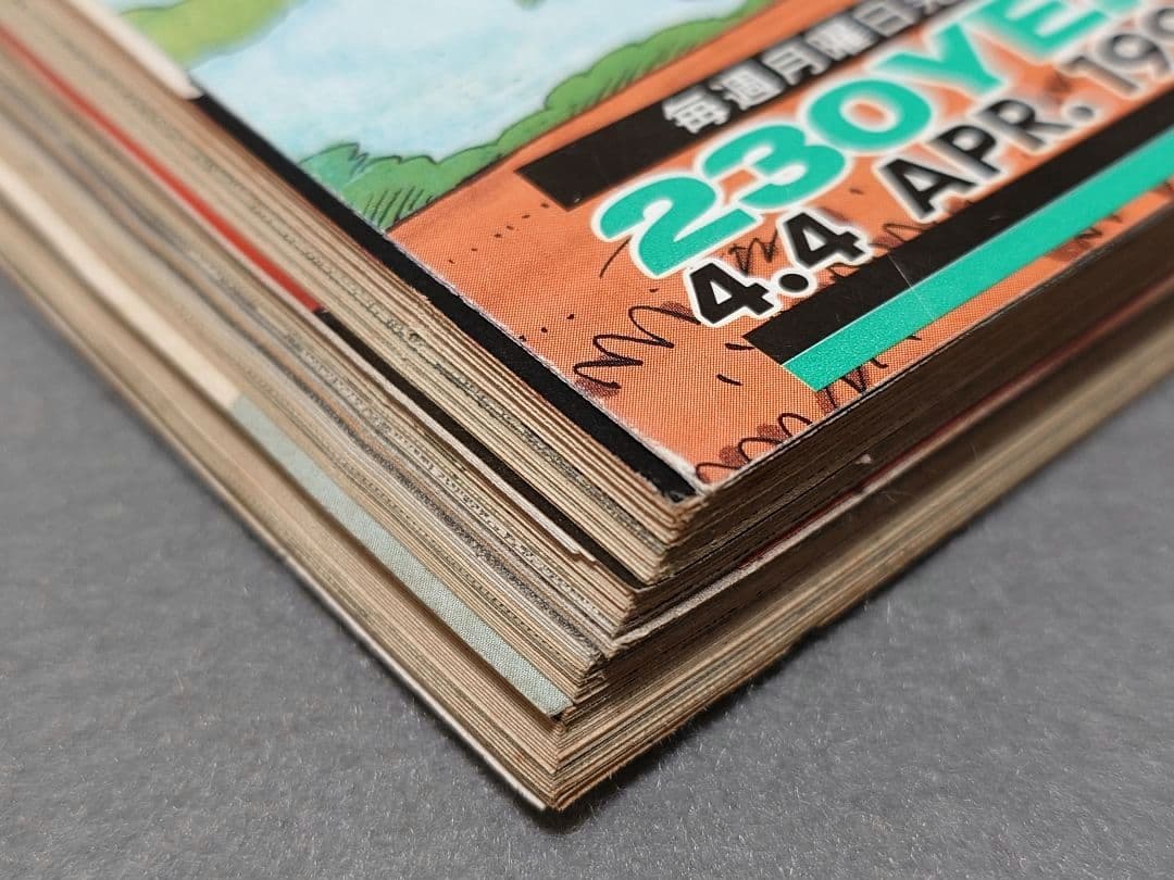 ヤングマガジン1994年15号『サバンナのハイエナ』新連載巻頭カラー