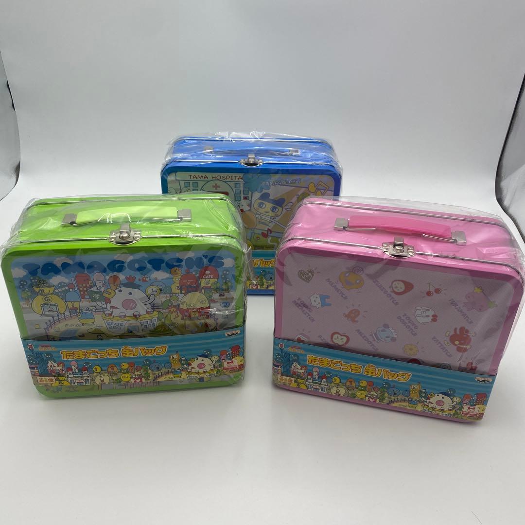 当時物 レア たまごっち 缶バック 3種 - メルカリ