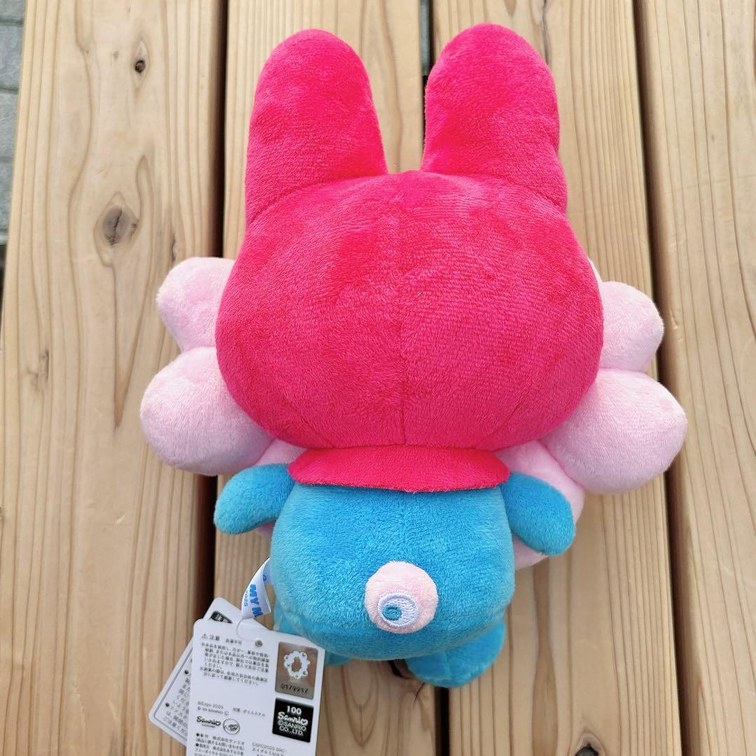 大阪万博 ミャクミャク マイメロ ぬいぐるみ Mサイズ マイメロディ