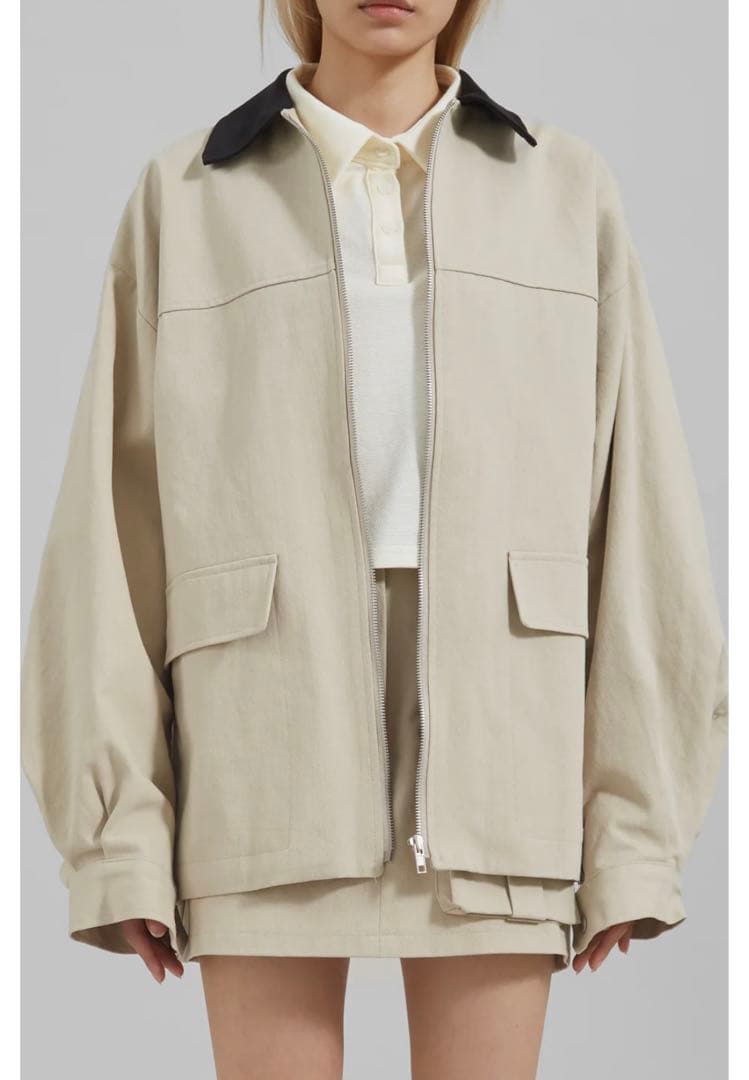 The Frankie Shop 百々千晴さん愛用◇ユーティリティーJK