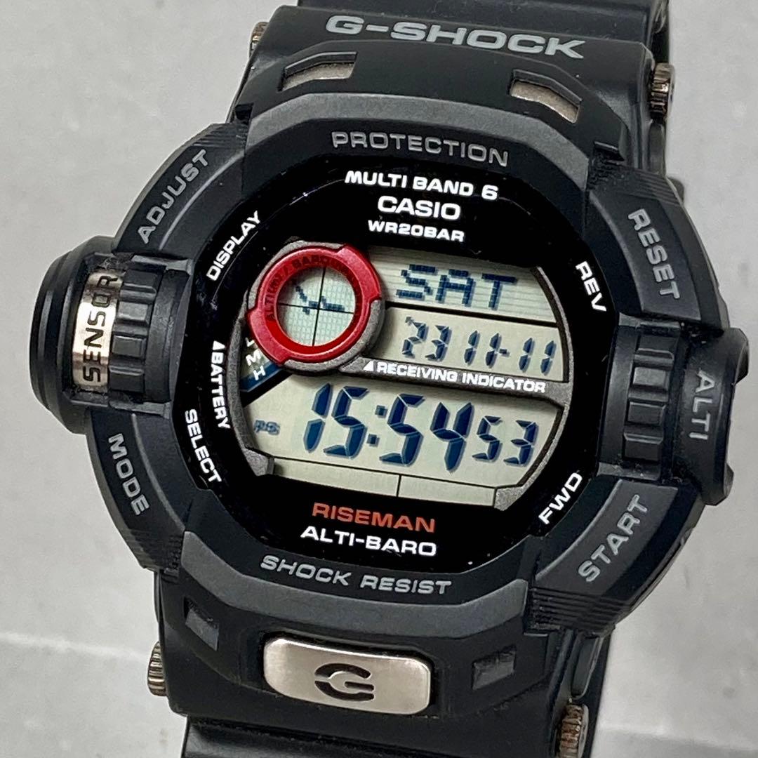 極美品G-SHOCK GW-9200J RISEMANライズマン 電波ソーラー - メルカリ