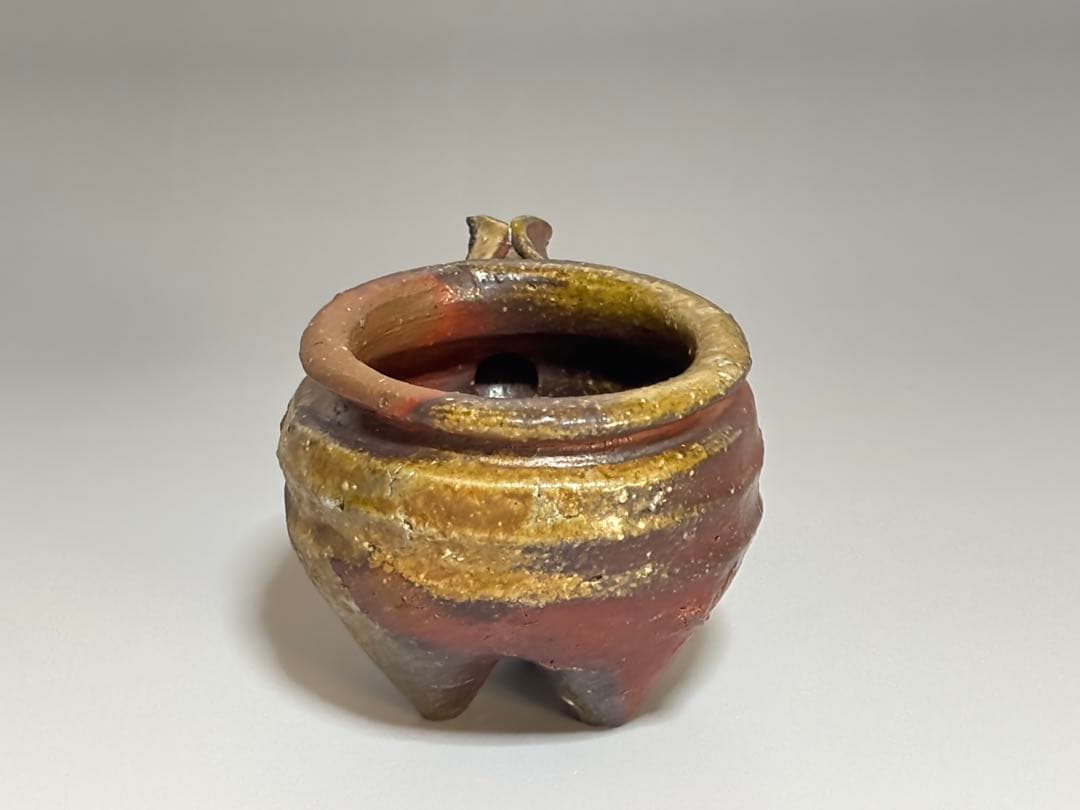 備前酒注ぎ 小出尚永 共箱 師、原田拾六