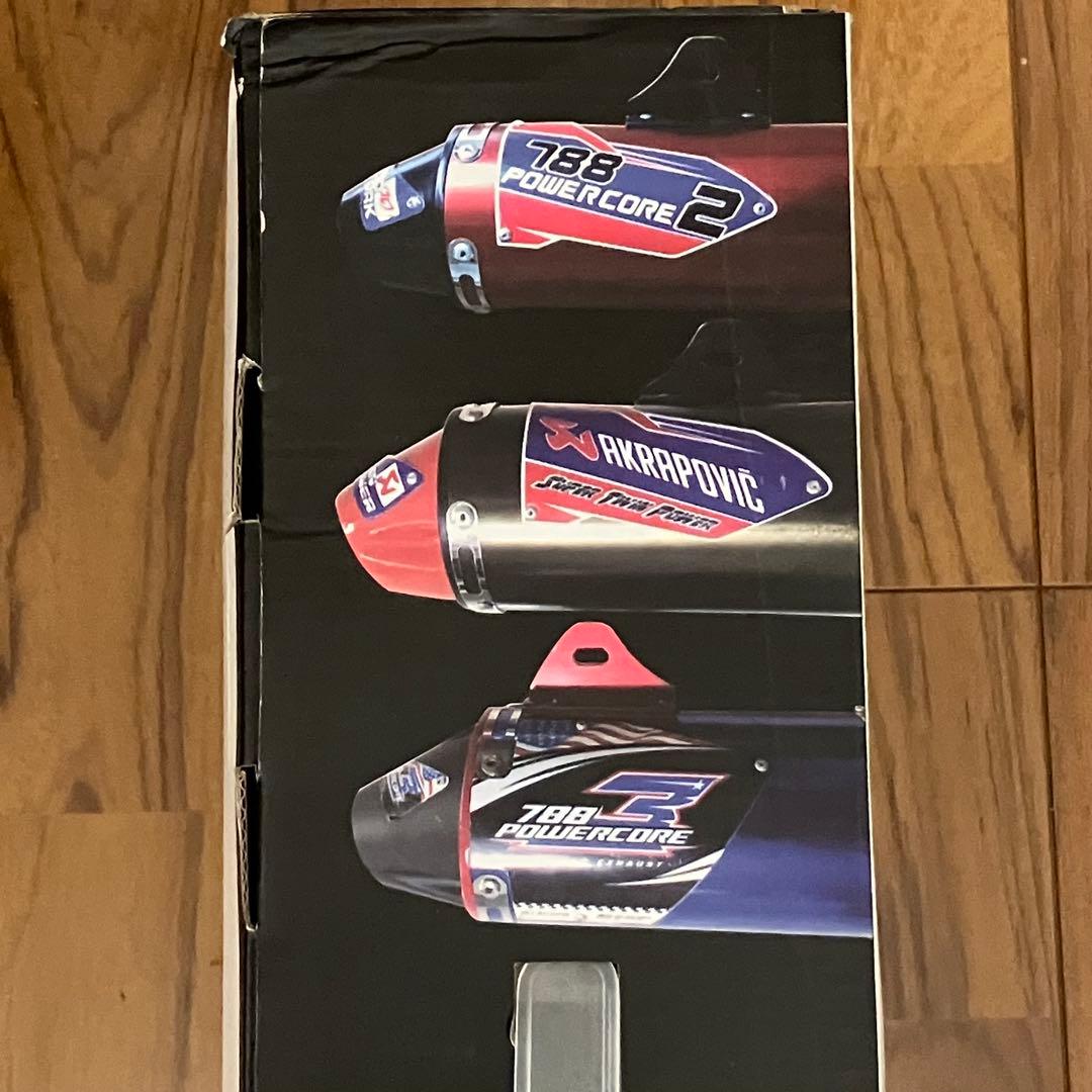 CRF230F PROTORK パワーコア2 フルエキゾースト マフラー赤／黒 - メルカリ