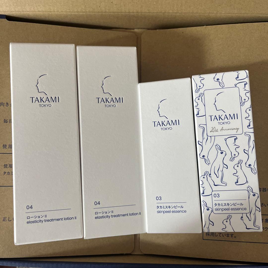 新品　未開封！TAKAMIローションII& スキンピールエッセンス 楽天市場】タカミローション（1、2）◇10/1新発売◇ 機能性化粧水