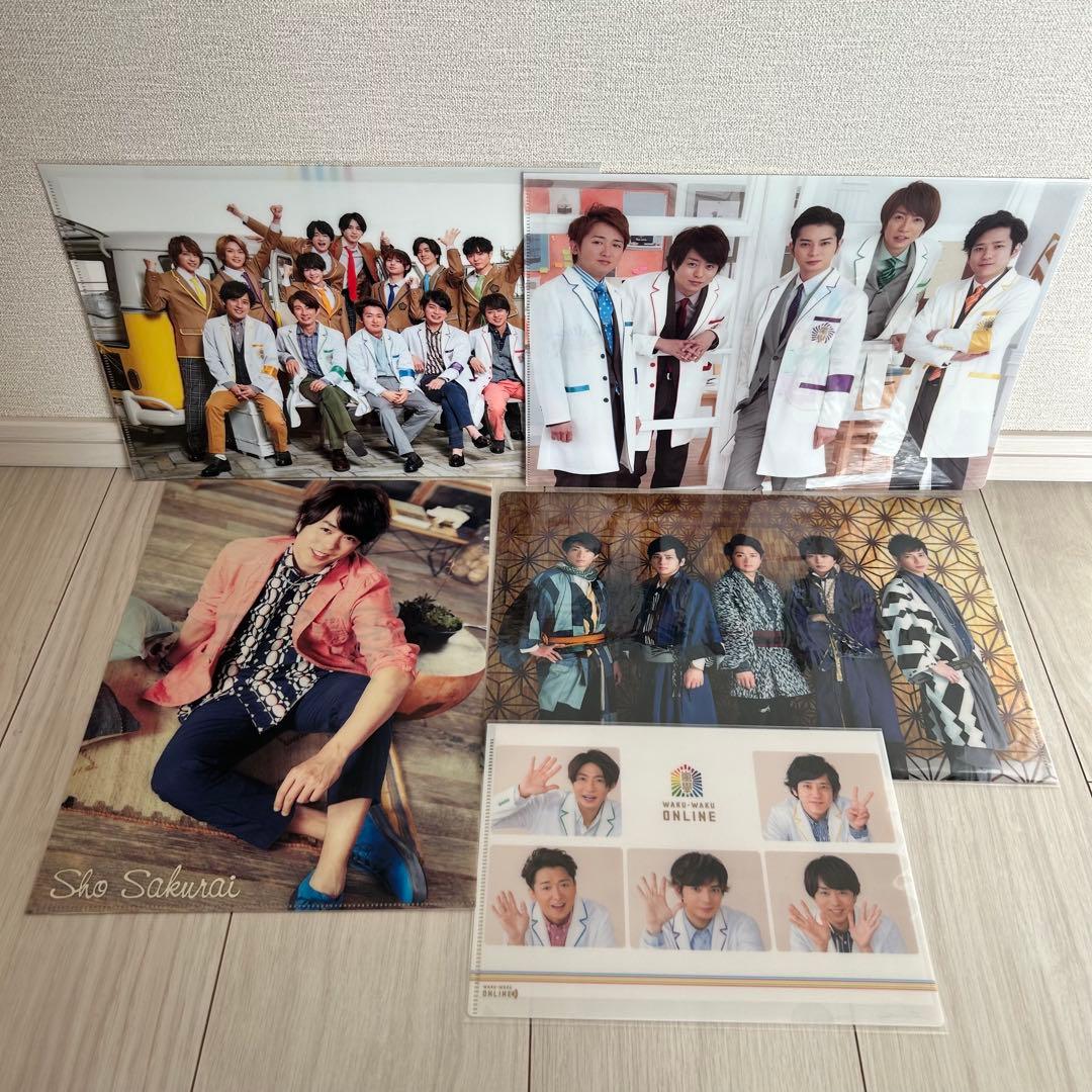 まとめ売り】嵐 クリアファイル 5枚 - メルカリ
