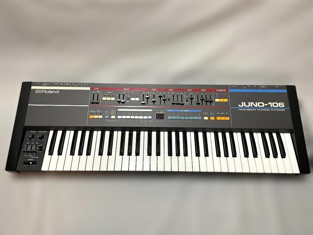 ジャンク Roland JUNO-106 シンセサイザー JUNO-X】Roland シンセサイザー新製品登場！｜島村楽器 川崎ルフロン店
