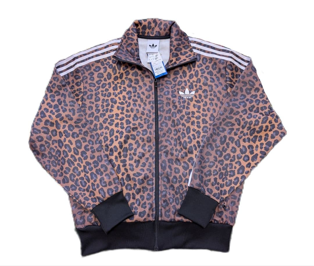 限定✨タグ付き✨アディダス レオパード 豹柄トラックジャケット L相当