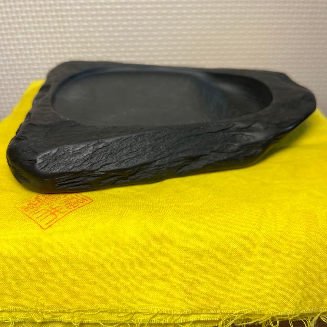 近江名産 石紋綺麗 ⭕️希少 高島虎斑石硯 福井永昌堂製 天然硯 泰石作