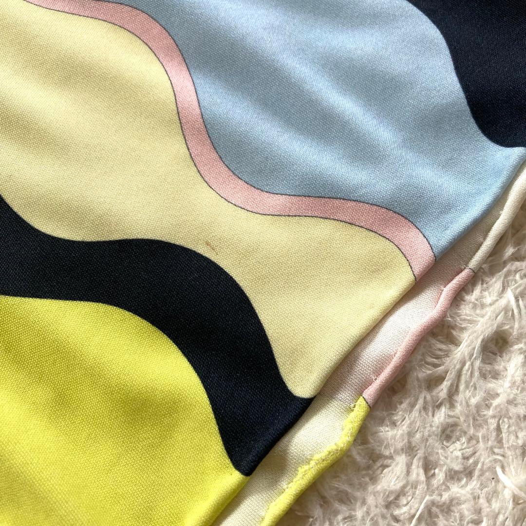 エミリオプッチ シルク混 プッチ柄 ワンピース 総柄 幾何学模様 マルチ