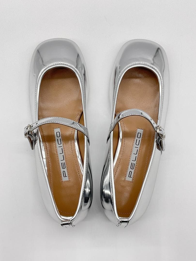 23.5【新品】PELLICO メリージェーンフラットシューズ 定価71500円