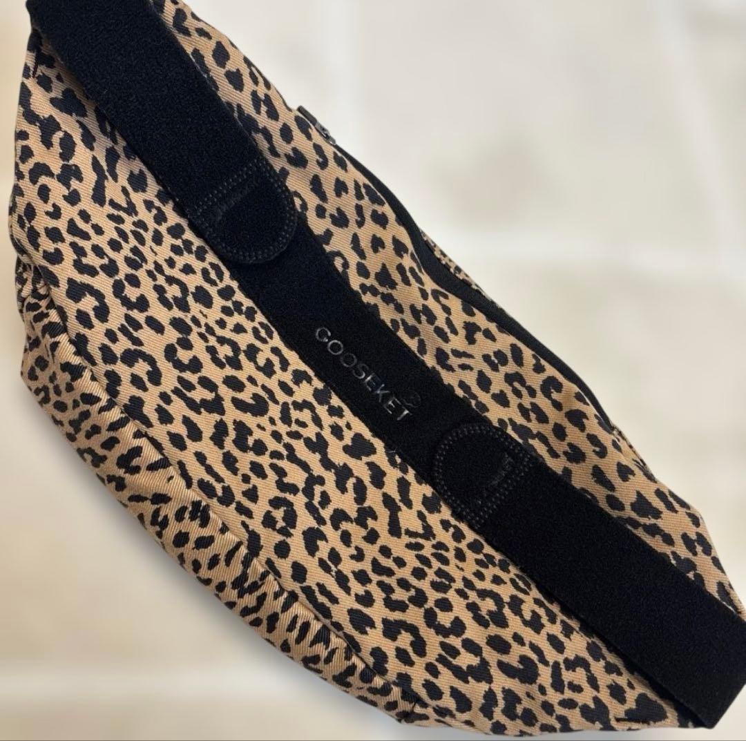 グスケット365プラス ブラウンレオパード ヒョウ柄デザイン 黄色