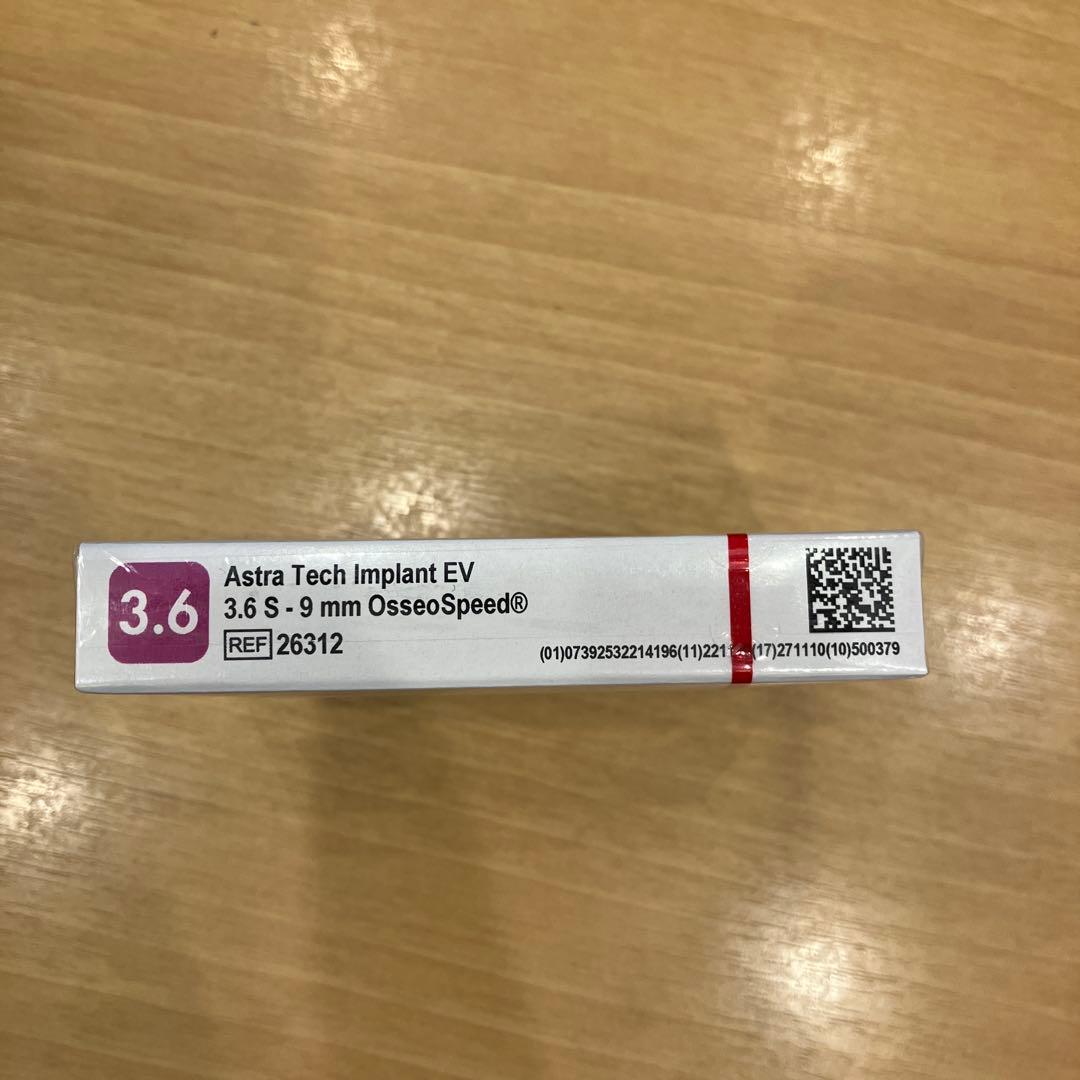 歯科 オッセオスピード インプラント EV 3.6 S - 9 mm 歯科 オッセオ