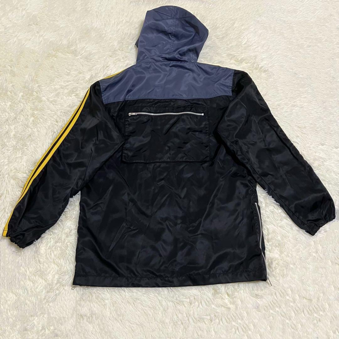 極美品 レモネード hideロゴ ラインパーカー 黒 3 L ナイロン