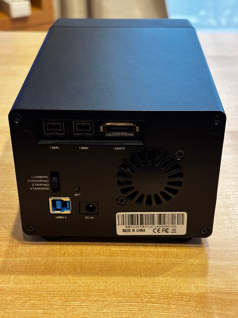 Toshiba 12TB HDD (6TB×2) ケース付き