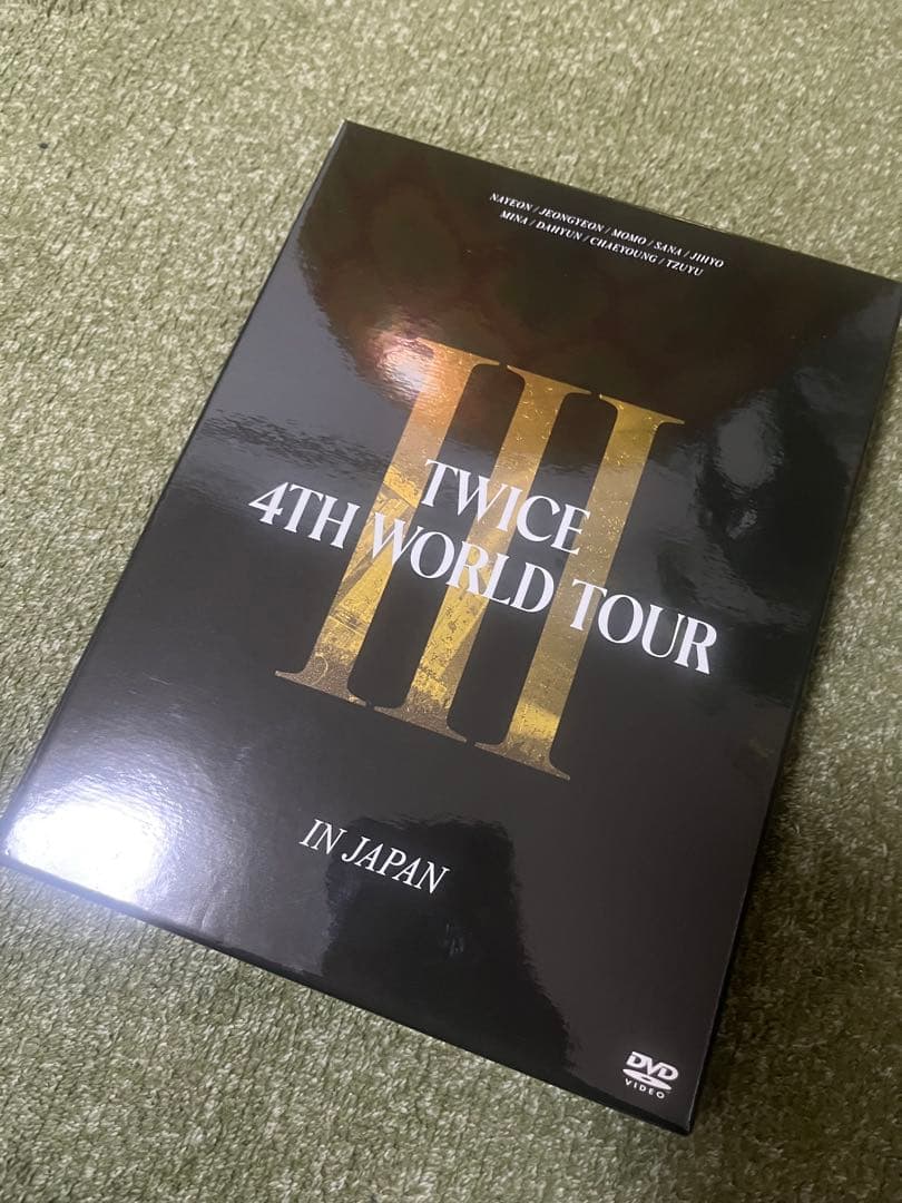 TWICE 4TH WORLD TOUR III IN JAPAN DVD - メルカリ