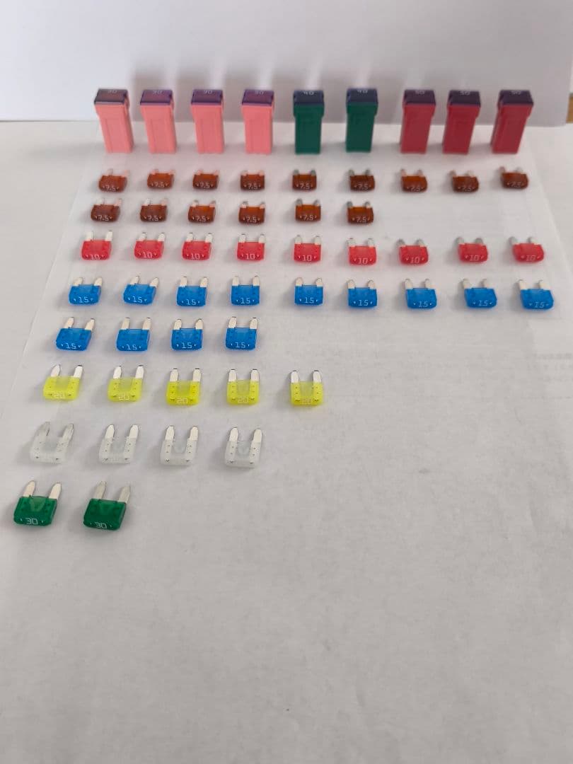 スバル WRXSTi WRXS4 ナノカーボンヒューズ フルセット 国産ヒューズ