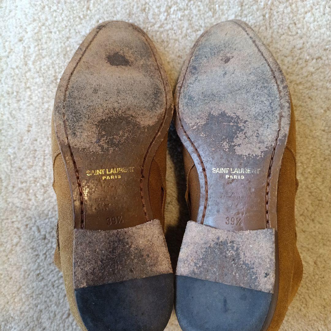 カ*ノ様 サンローラン クロップド ウエスタン ジョッパーブーツ