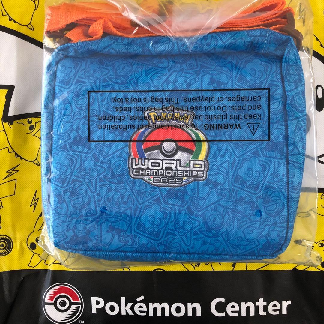 ポケモンwcs2025 アナハイム選手限定ショルダーバッグ ピンバッジ