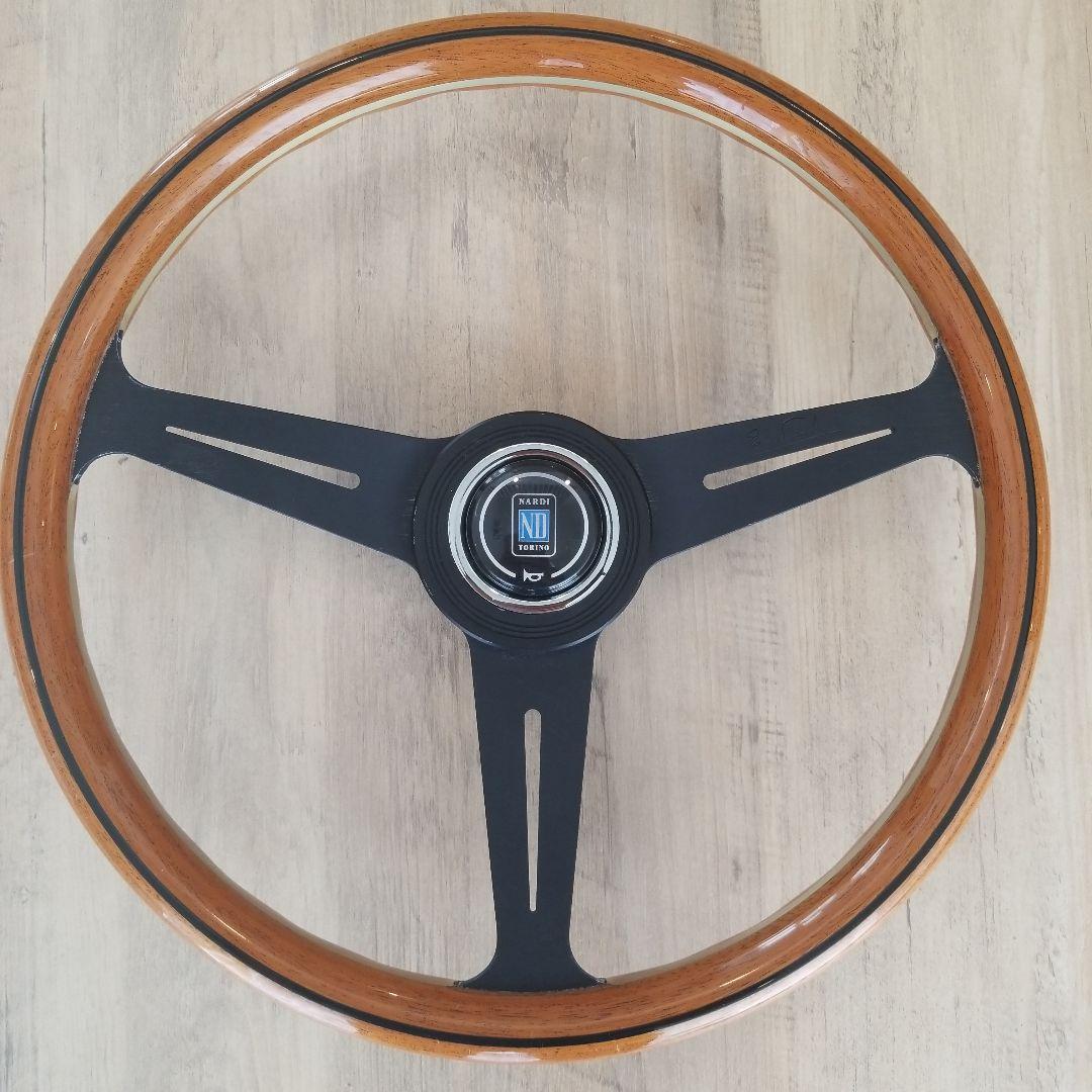 NARDI☆ナルディクラシックウッドブラックスポーク/N122 36Φ - メルカリ