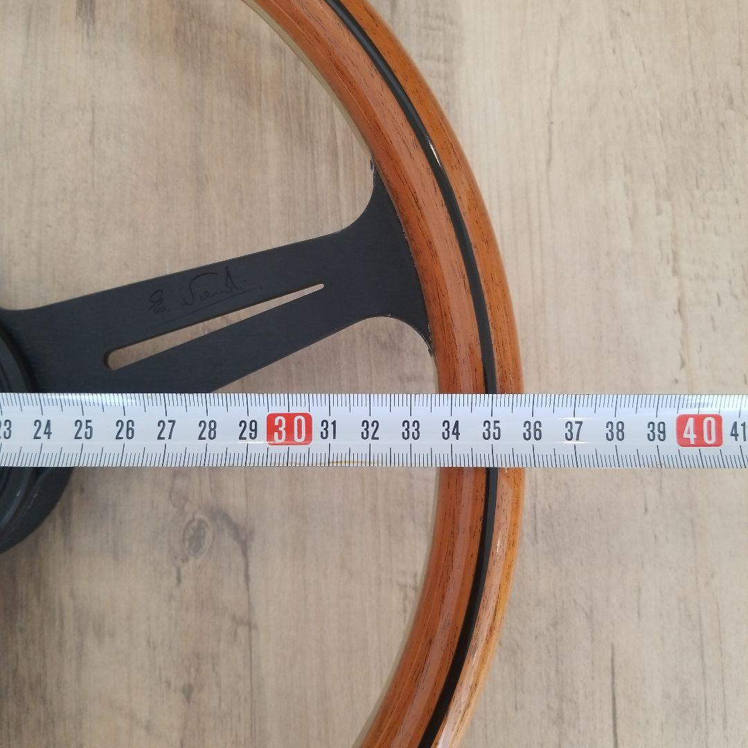 NARDI☆ナルディクラシックウッドブラックスポーク/N122 36Φ - メルカリ