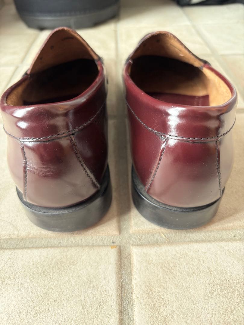 G.H.BASS weejuns ローファー バーガンディ レザー US9D