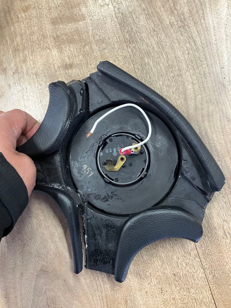 momo オリンピック3 36.5π レザーマホガニーウッドコンビ絶版品