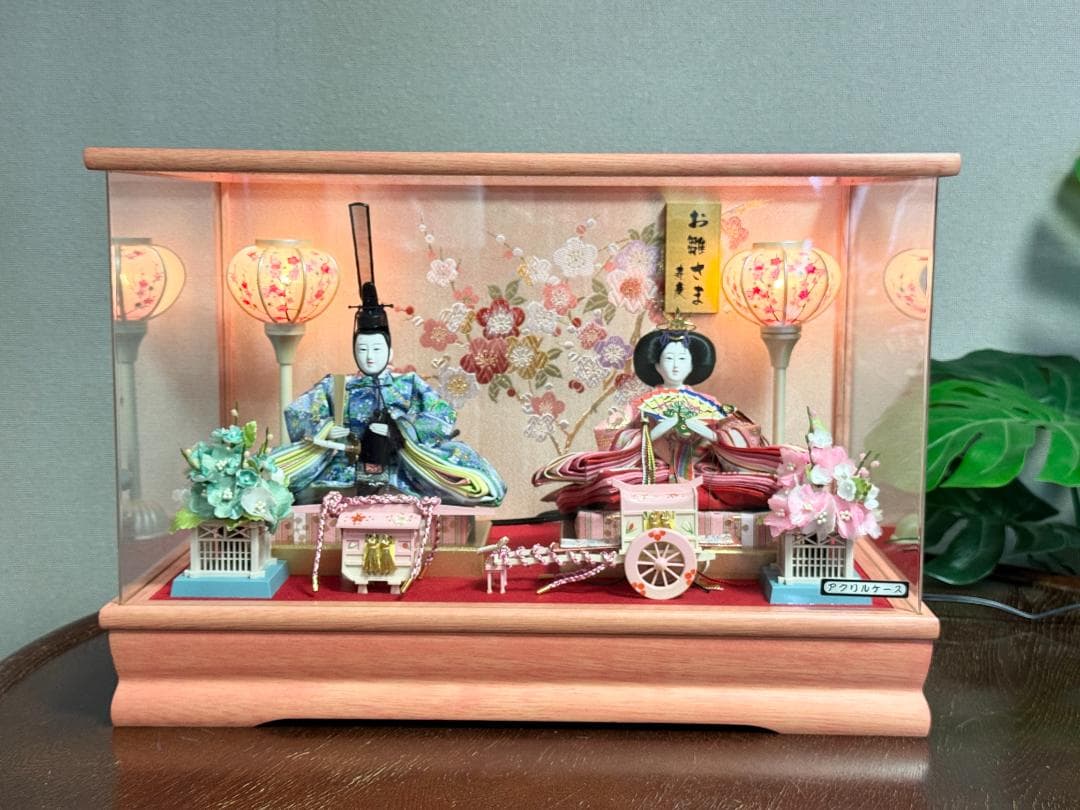 雛人形 ケース飾り 寿慶 ピンク塗 パノラマアクリルケース おしゃれ 楽天市場】雛人形 ひな人形 雛 ケース飾り コンパクト 親王ケース飾り