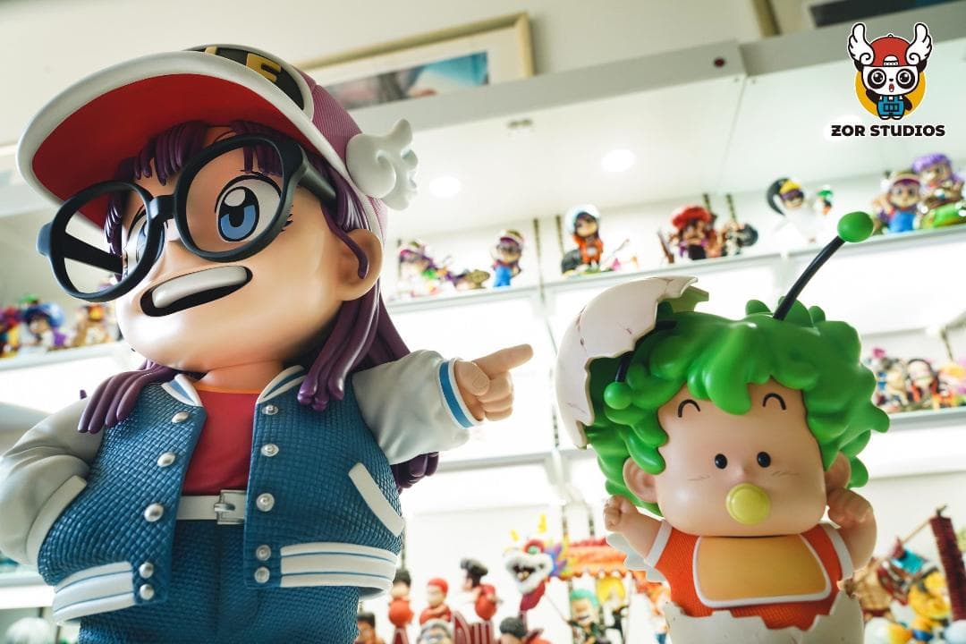 Dr.スランプ アラレちゃん 則巻ガジラ セット ガレージキット