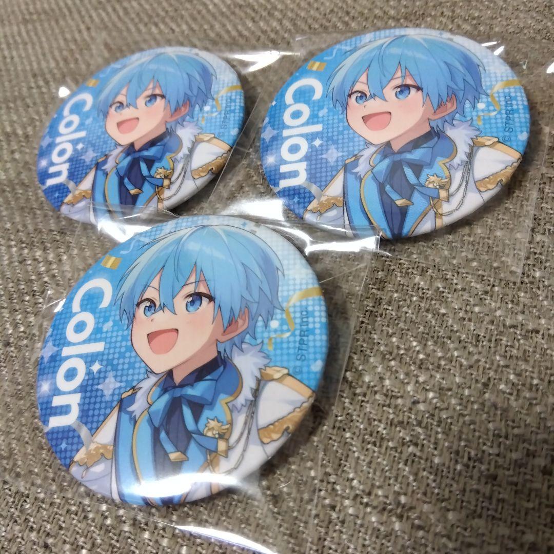 ころんくん すとふぇす缶バ 3個まとめ売り - メルカリ