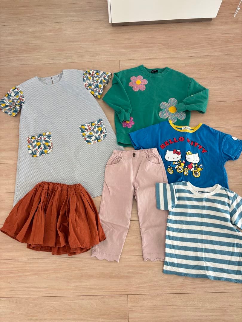 女の子 子供服まとめ売り 110〜120 6点 - メルカリ