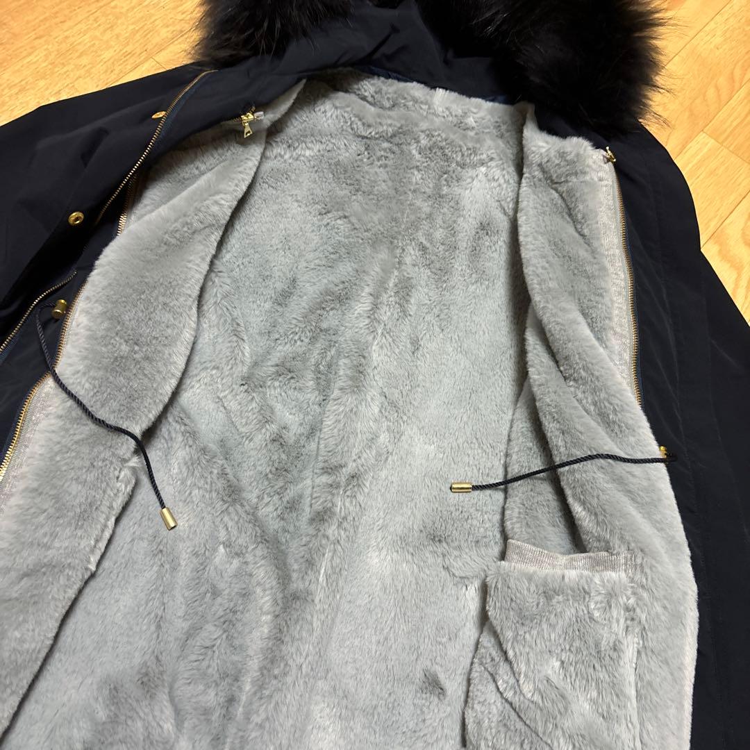 新品タグ付き vicky ライナー3way モッズコート 0 ネイビー