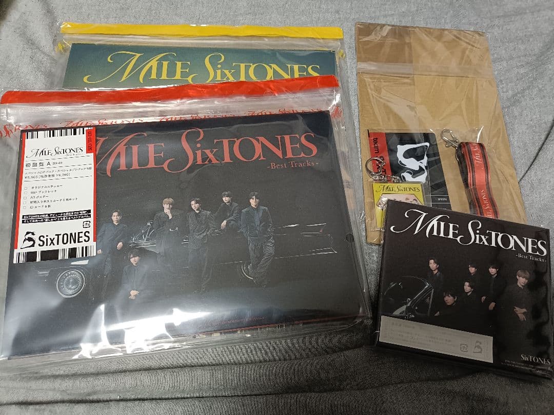 MILESixTONES Best Tracks 3形態セット MILESixTONES -Best Tracks-(3形態/Blu-rayｾｯﾄ)・SixTONES | Sony